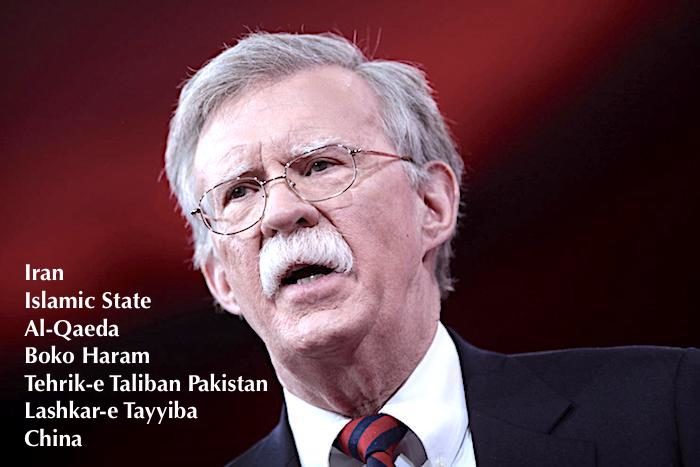 Bolton. terrorist list