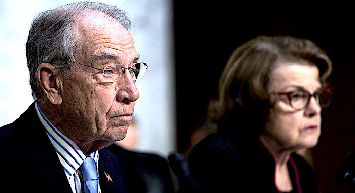 Senators Grassley, Feinstein