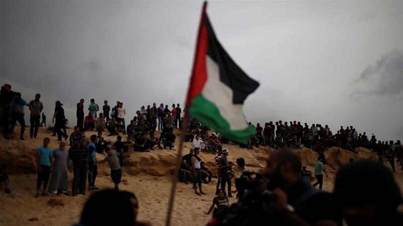 Click to enlarge Gaza protests