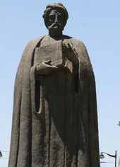 Click to enlarge A statue of Ibn Khaldun in Tunis, Tunisia