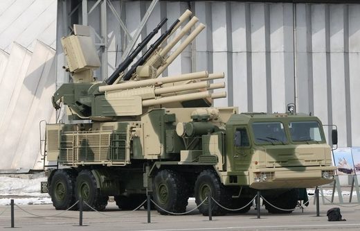 Pantsirs-S1/2 Russia missile system