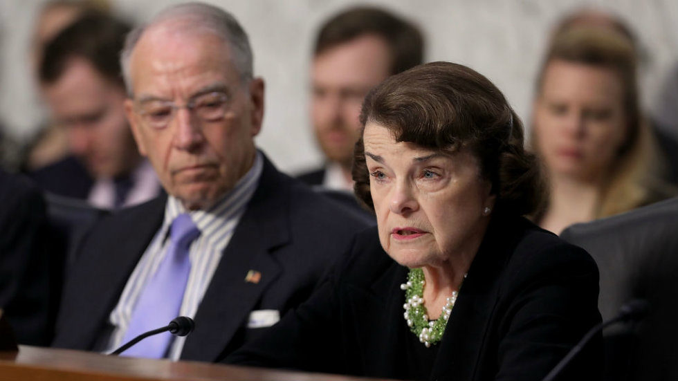 Click to enlarge grassley feinstein kavanaugh hearing