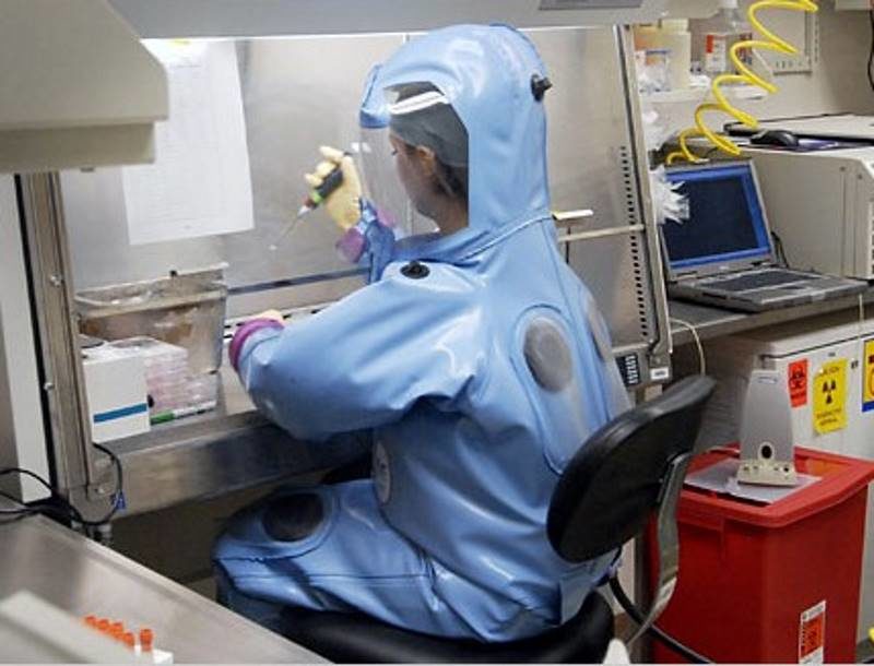 Click to enlarge Bioweapons research