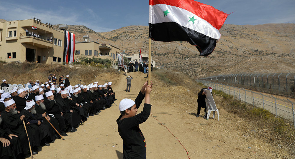 Druze at Golan Heights