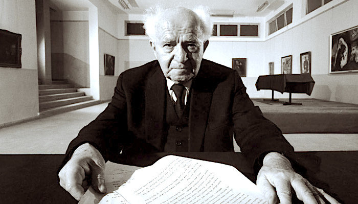 Click to enlarge David Ben-Gurion