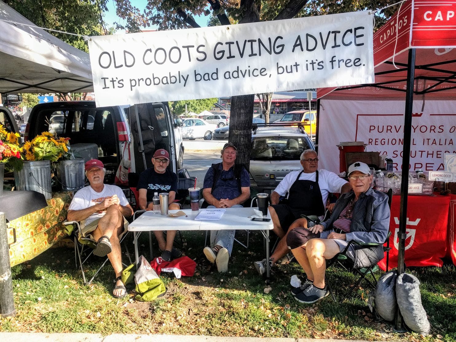 old coots farmers market advice