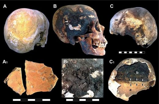 Click to enlarge pompeii skull