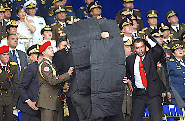 Click to enlarge Maduro droneattack