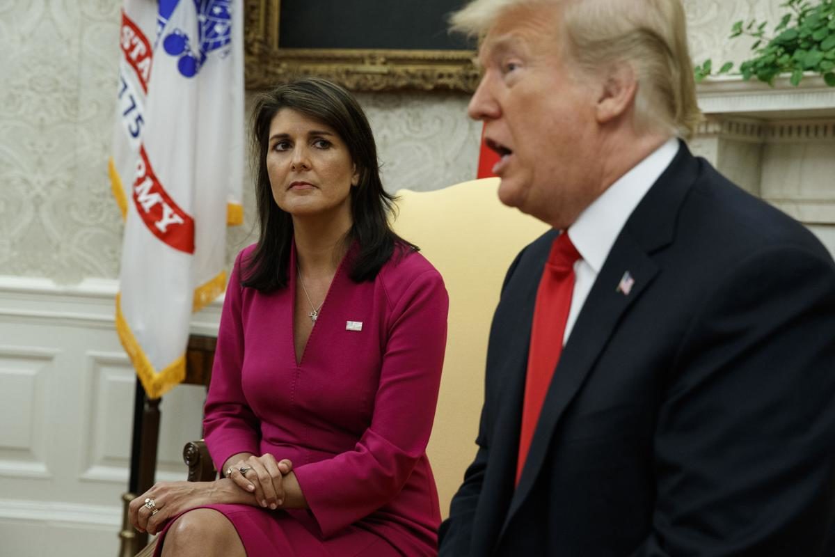 Nikki Haley and Trump