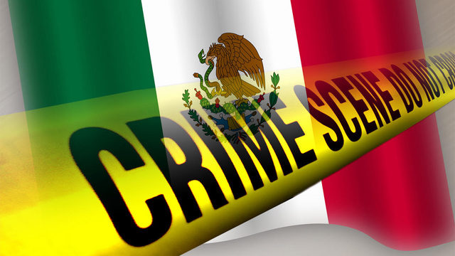 mexican flag crime