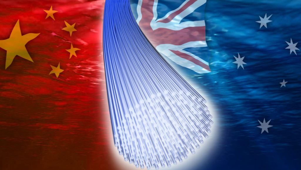 china australia internet cables