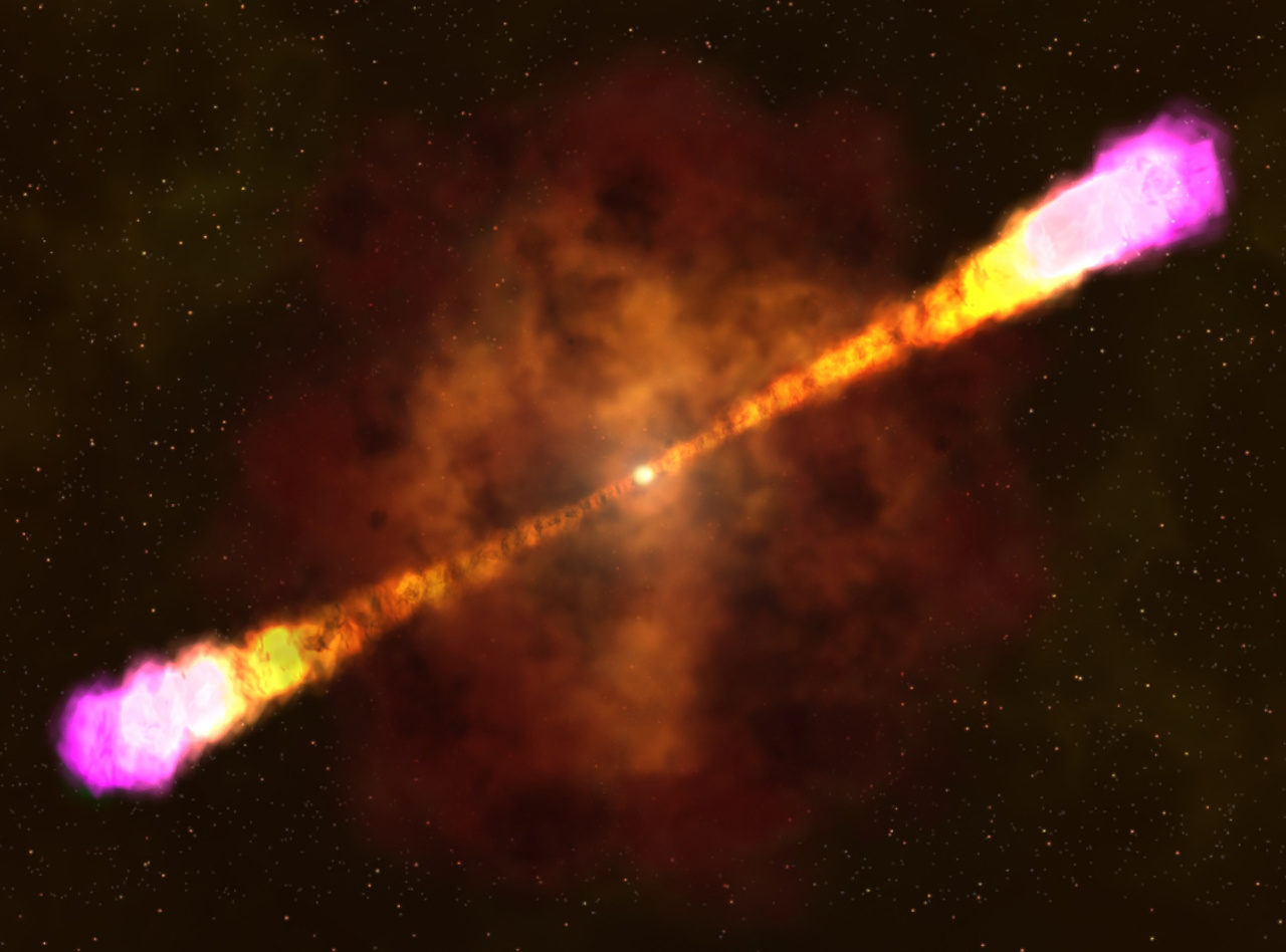 Click to enlarge gamma ray burst