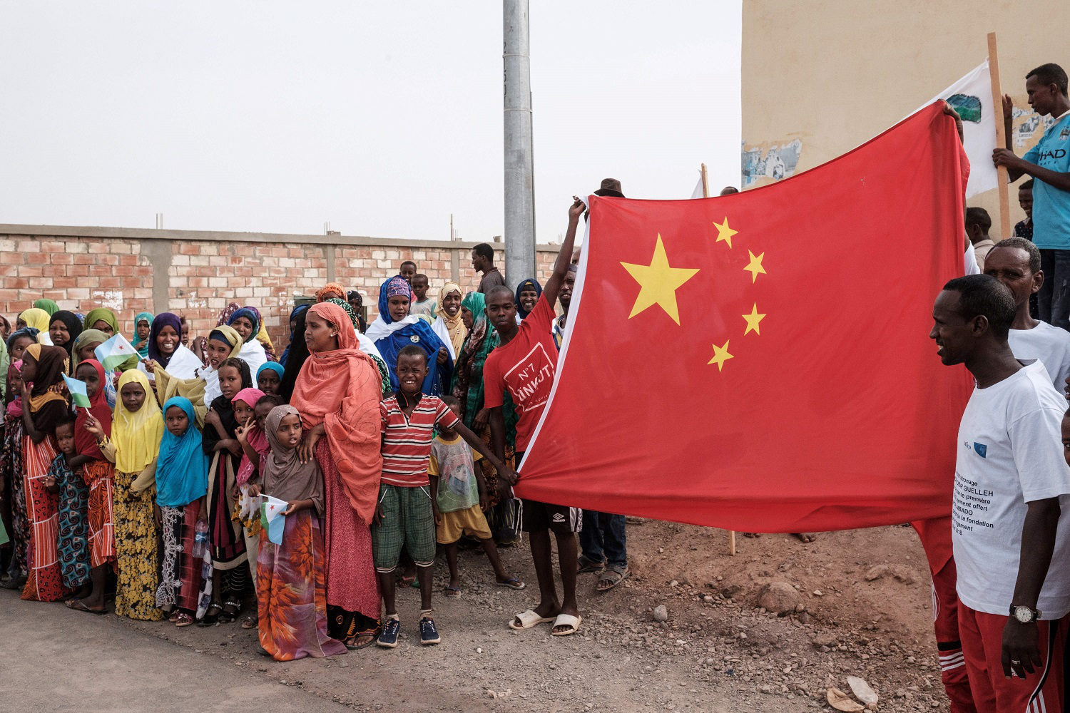 chinese flag africa