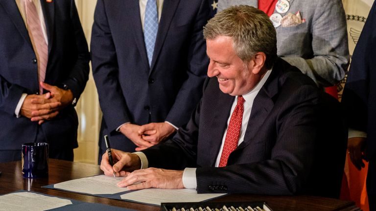Mayor Bill de Blasio