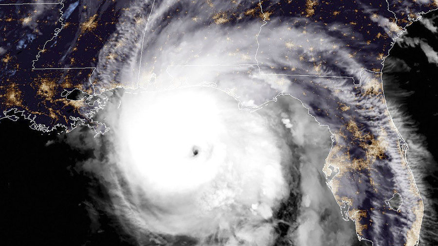 Click to enlarge Hurricane Michael Florida coast