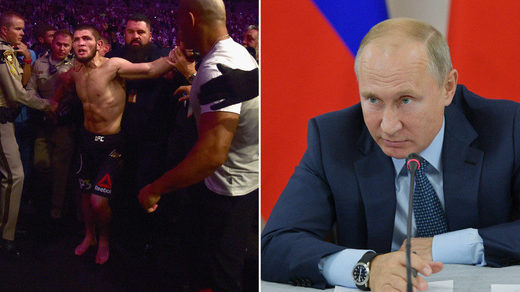 Khabib Nurmagomedov Vladimir Putin