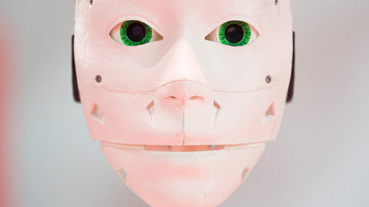 robot face