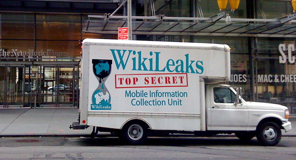 WikiLeaks truck