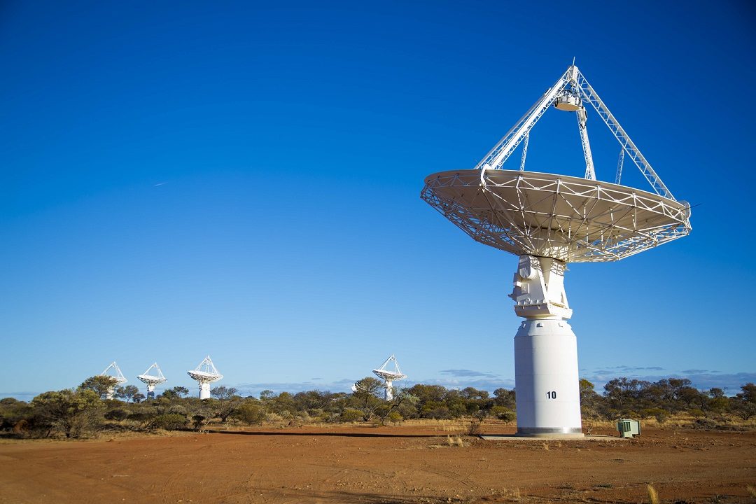 Click to enlarge The Australian Square Kilometre Array Pathfinder (ASKAP) Telescope