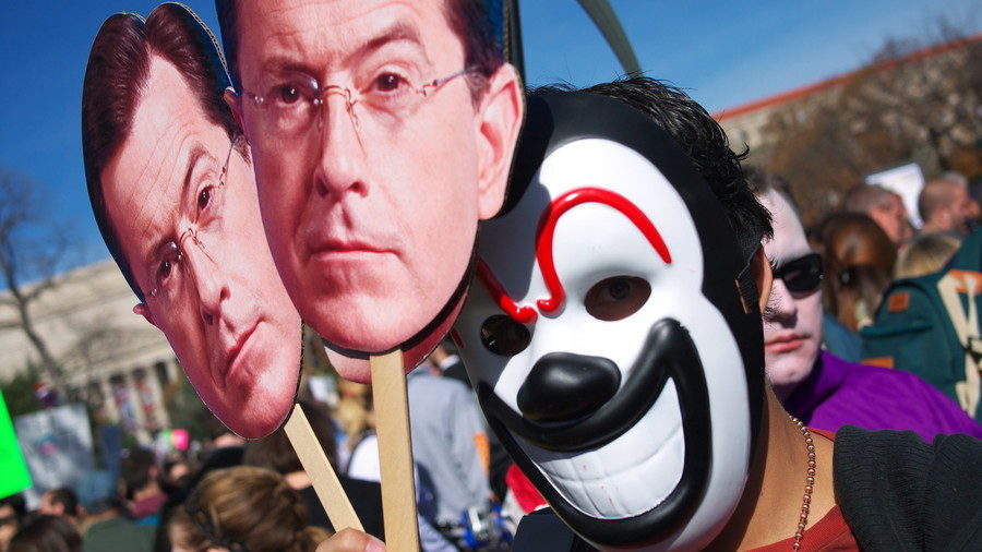 Click to enlarge clown colbert