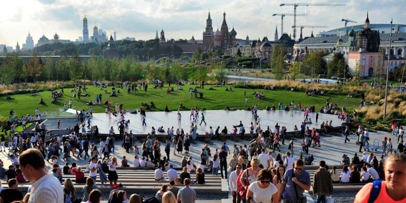 Click to enlarge Zaryadye Park