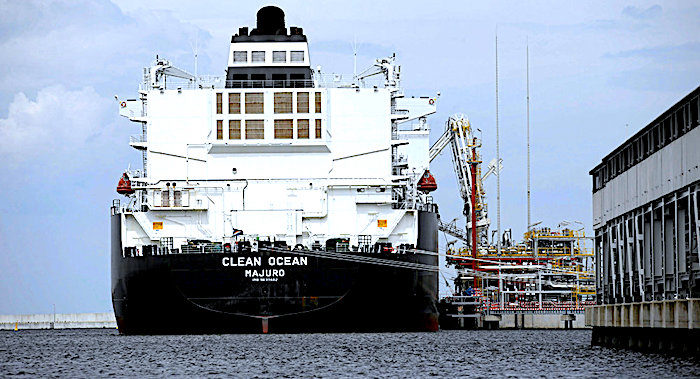 tanker docked