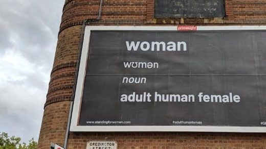 woman definition billboard