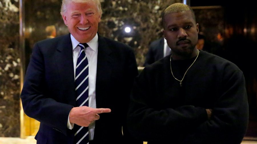 trump and kanye west