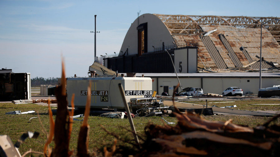 Click to enlarge tyndall AFB hurricane michael