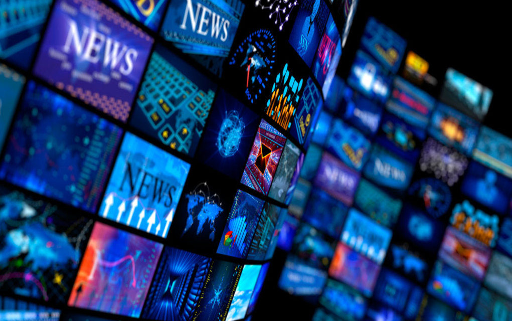 news screens