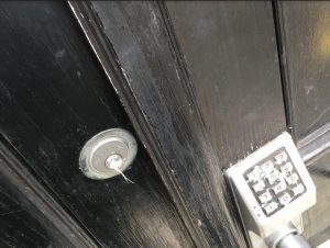 damaged door