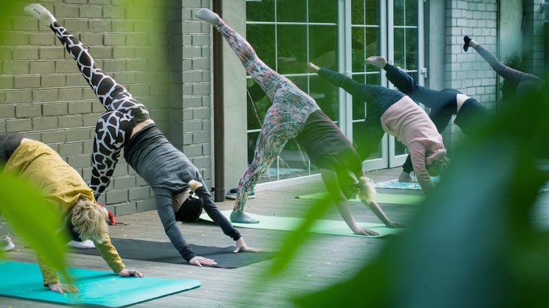 yoga stretch