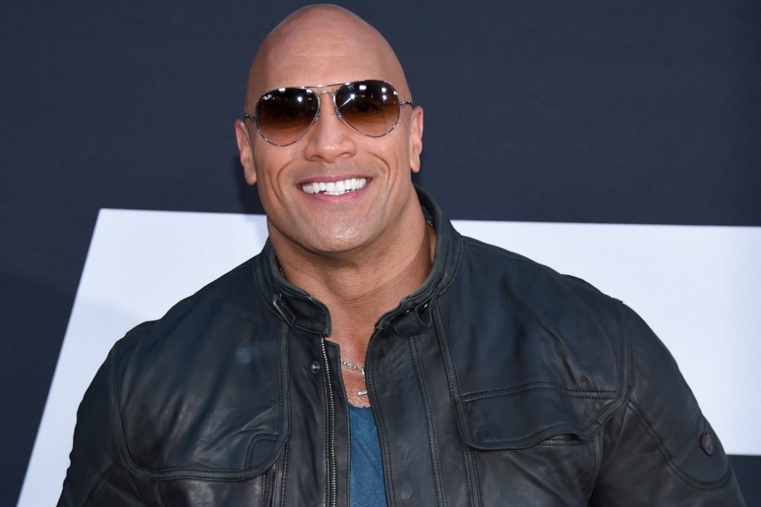 dwayne johnson aew