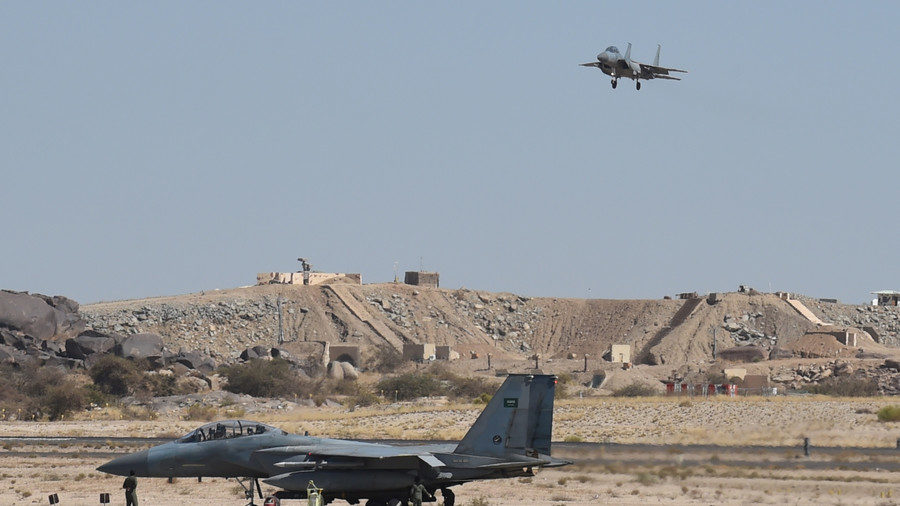 Click to enlarge Saudi F-15 fighter