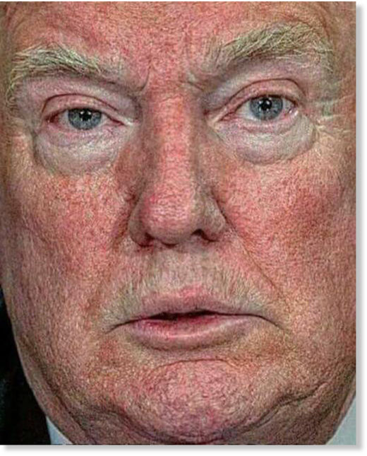 Trump closeup