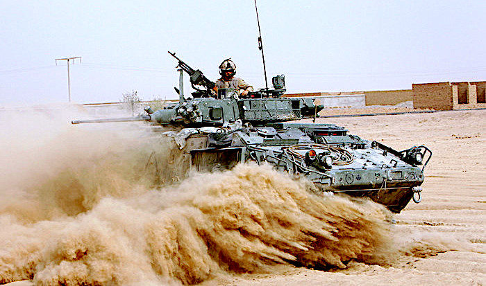 Click to enlarge Canadian Light Armoured Vehicle (LAV)