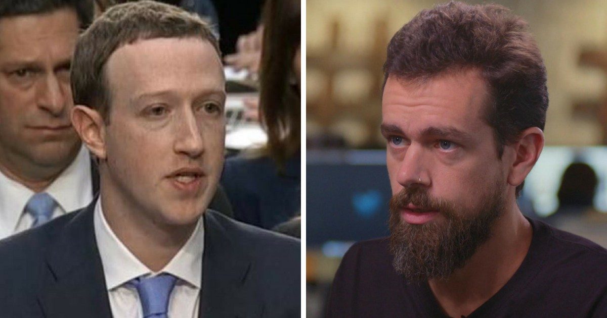 Zuckerberg Dorsey