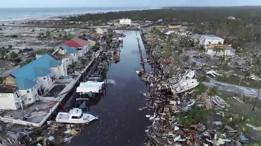 Hurricane Michael Mexico beach