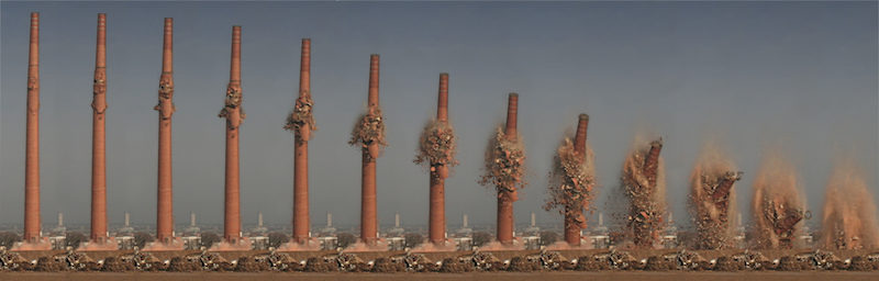 building implosion