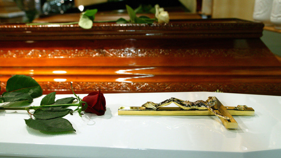 coffin crucifix