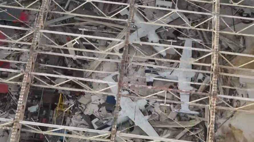 Click to enlarge Tyndal air base Hurricane Michael Damage 1