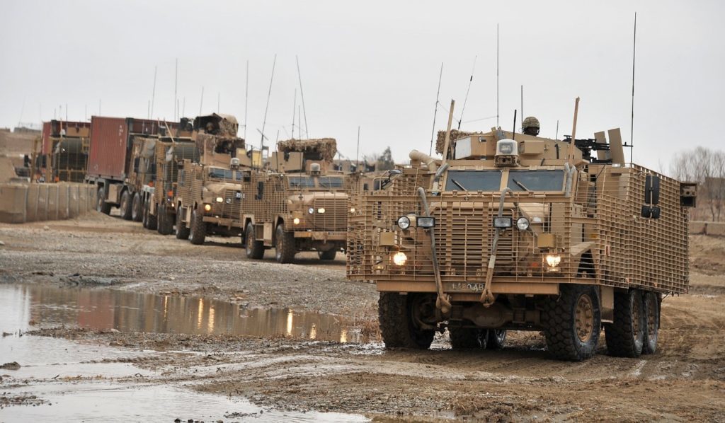 British Army 4×4  6×6 CougarMastiff and Ridgeback