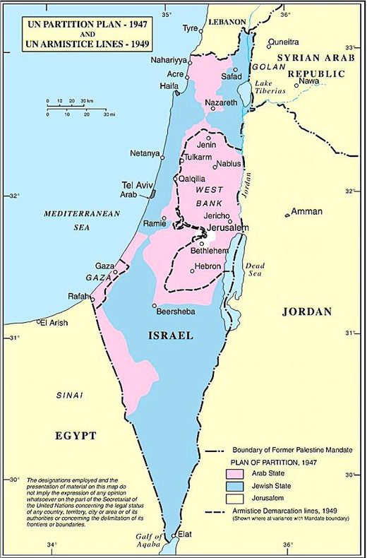 Partition plan, UN 1947