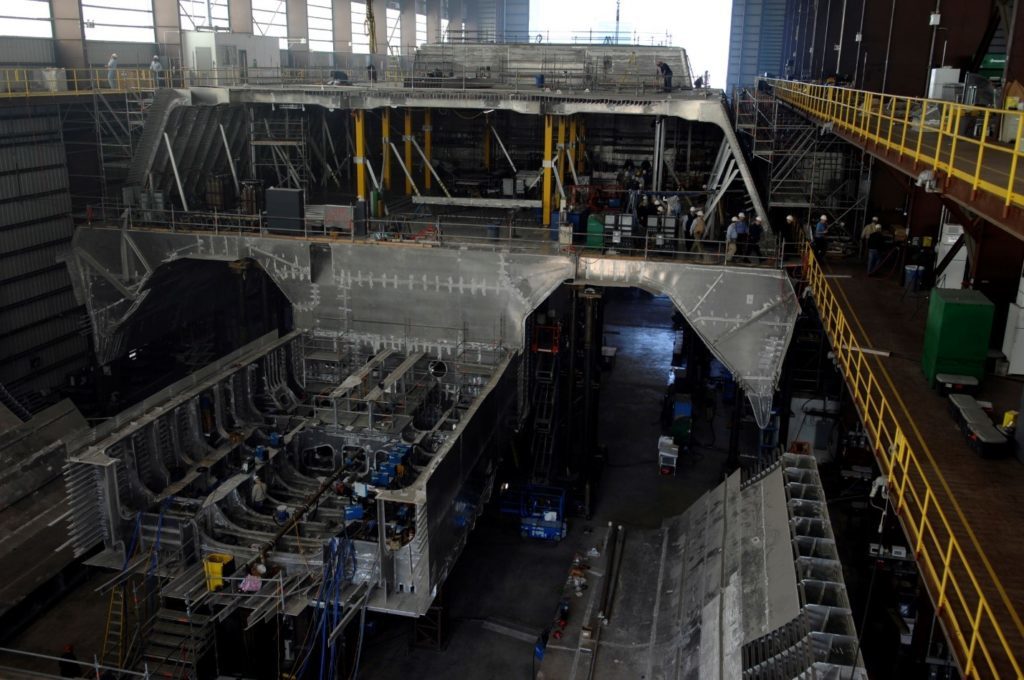 construction of USS Independence LCS-2