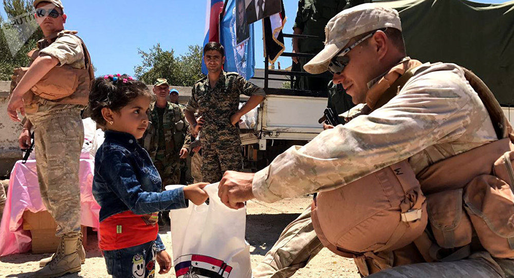 quneitra russian aid