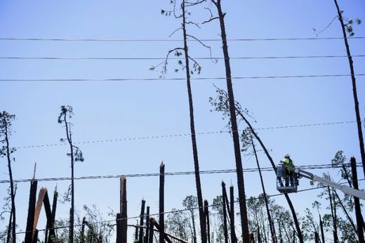 utility repairs hurricane michael