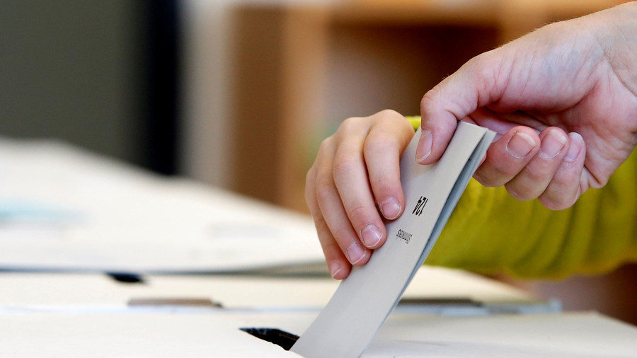 ballot box voting