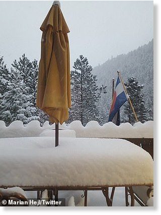 Click to enlarge Snow continues to blanket parts of Colorado