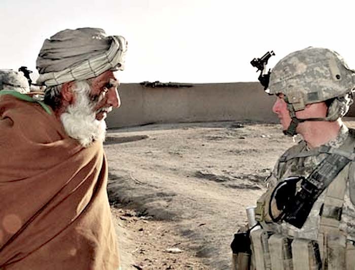 US Soldier/Afghani