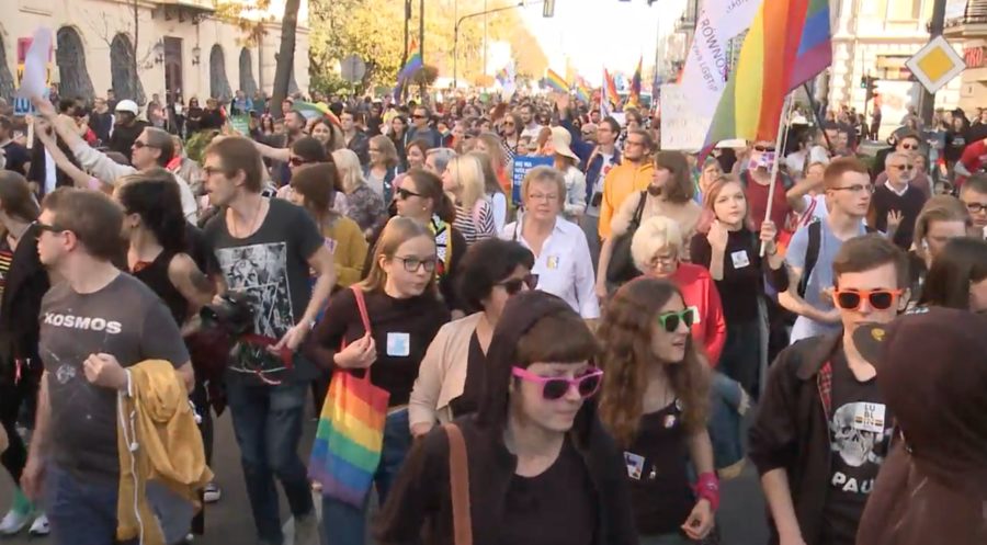 Click to enlarge gay rights march poland